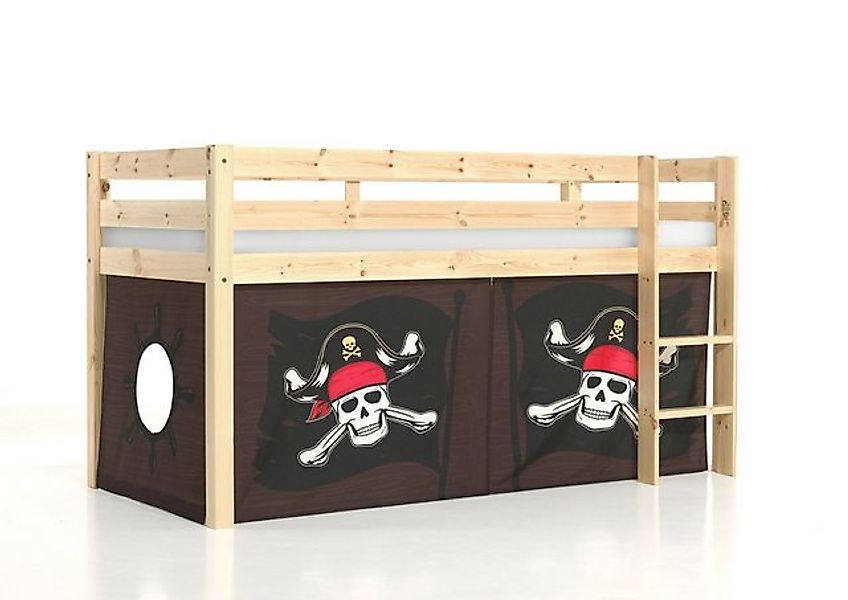 58 aufm Kessel Kinderbett Spielbett Karolina 210x106x114 Kinderbett Hochbet günstig online kaufen