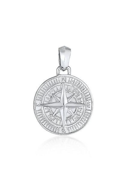 Kuzzoi Kettenanhänger Kompass Cool Massiv 925 Silber, Kompass günstig online kaufen