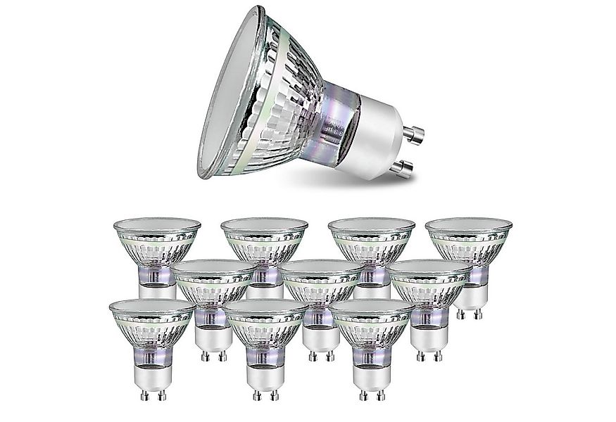 Nettlife LED-Leuchtmittel 10ER GU10 Warmweiss 3/4W 3000K Energiesparlampe R günstig online kaufen