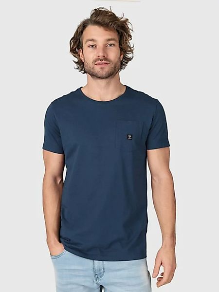 Brunotti T-Shirt Axle-Slub Men T-shirt Jeans Blue günstig online kaufen