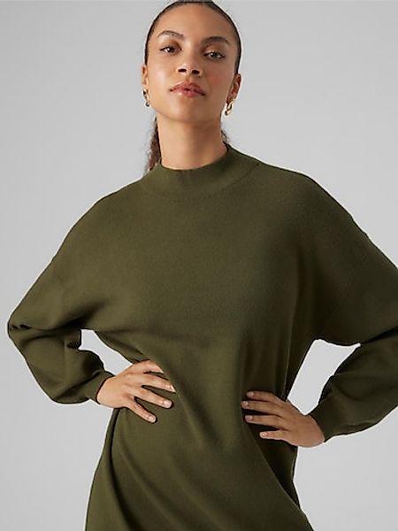 Vero Moda Strickkleid "VMNANCY LS FUNNELNECK DRESS GA NOOS" günstig online kaufen