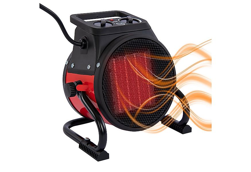 Grafner Heizgerät 3000 W Elektroheizer Heizgebläse 3 kW Keramik Elektroheiz günstig online kaufen