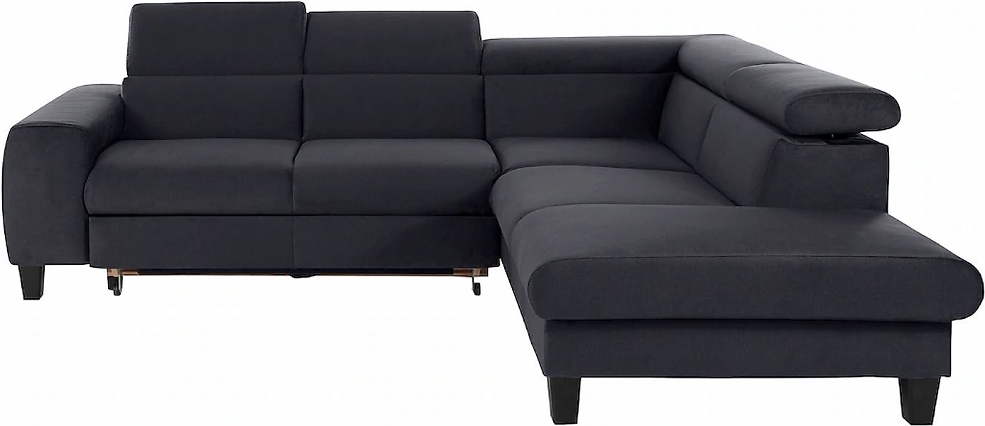 COTTA Ecksofa "Morven L-Form" wahlweise mit Bettfunktion, Bettkasten & Wire günstig online kaufen