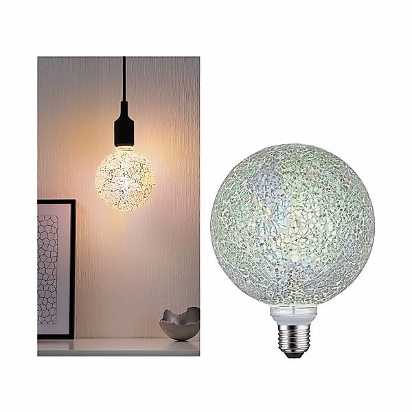 Paulmann E27 LED-Globe 5W Miracle Mosaic weiß günstig online kaufen