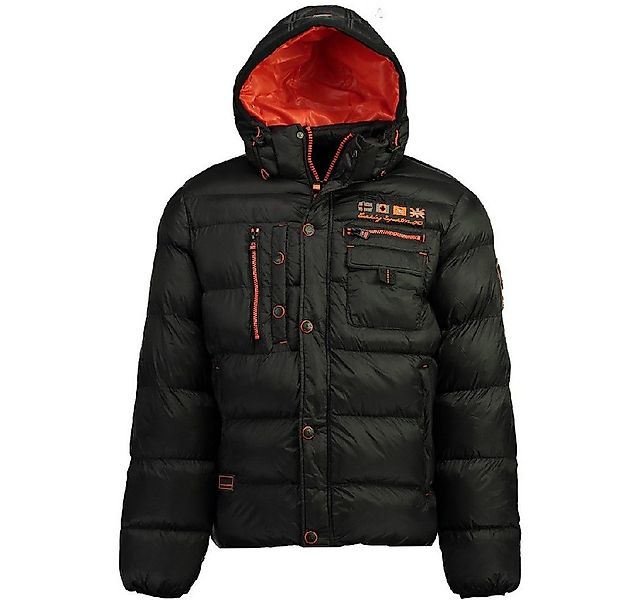 Geographical Norway Winterjacke Herren Steppjacke in Unifarbe, mit abnehmba günstig online kaufen