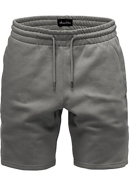 Amaci&Sons Sweatshorts WORTHINGTON Shorts Herren Bermuda Sweat Short Hose R günstig online kaufen