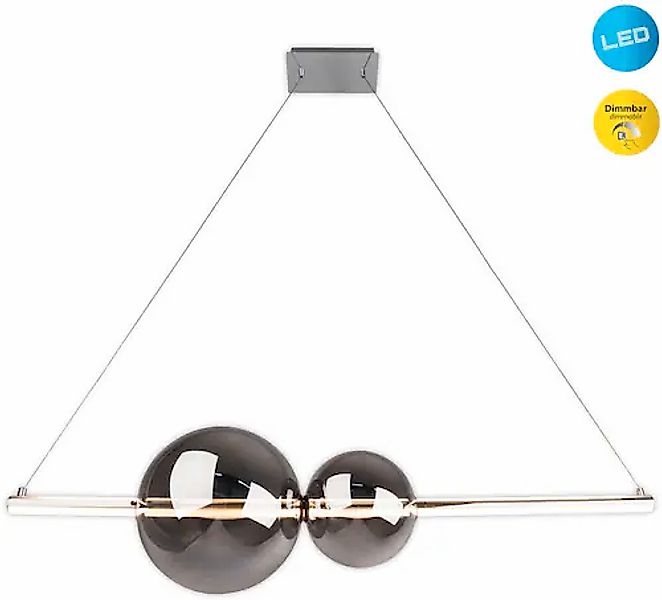 näve LED Pendelleuchte »NOVA«, Leuchtmittel LED-Modul   LED fest integriert günstig online kaufen