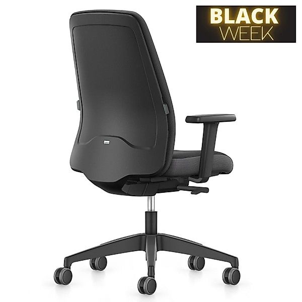 Interstuhl EVERYis1 156 EV15R Bürostuhl | Polsterrücken | Schwarz günstig online kaufen