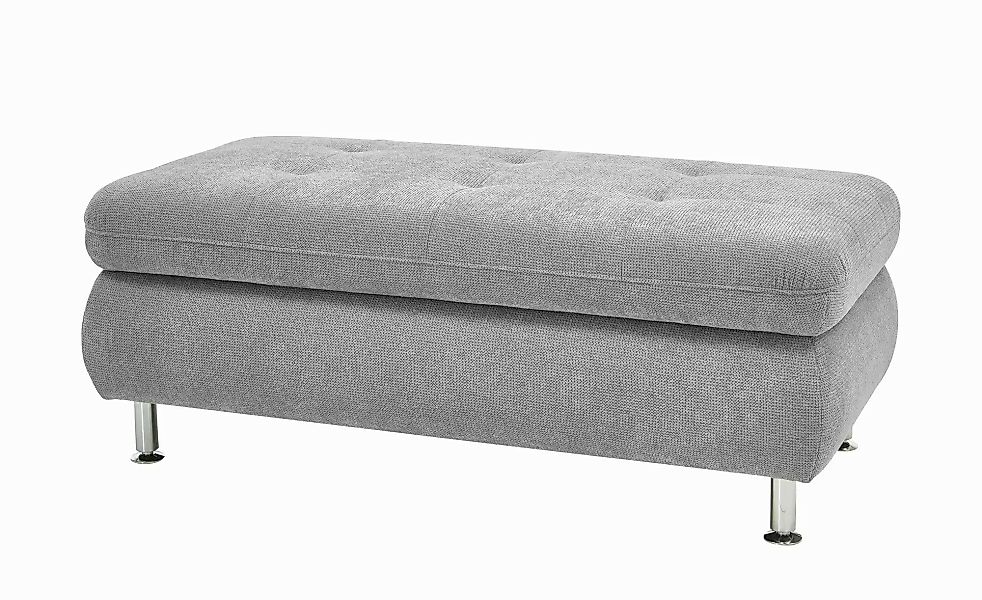 Lounge Collection Fußablage mit Stauraum Liora ¦ grau ¦ Maße (cm): B: 129 T günstig online kaufen