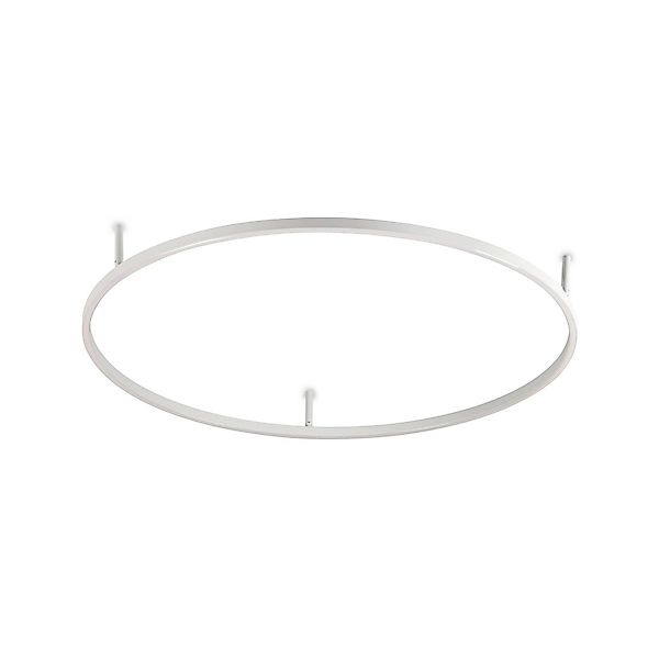 Ideal Lux LED-Deckenlampe Oracle Slim Ø 90 cm, weiß, 3.000 K günstig online kaufen