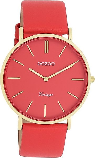 OOZOO Quarzuhr Oozoo Damen Armbanduhr Vintage Analog, (Analoguhr), Damenuhr günstig online kaufen