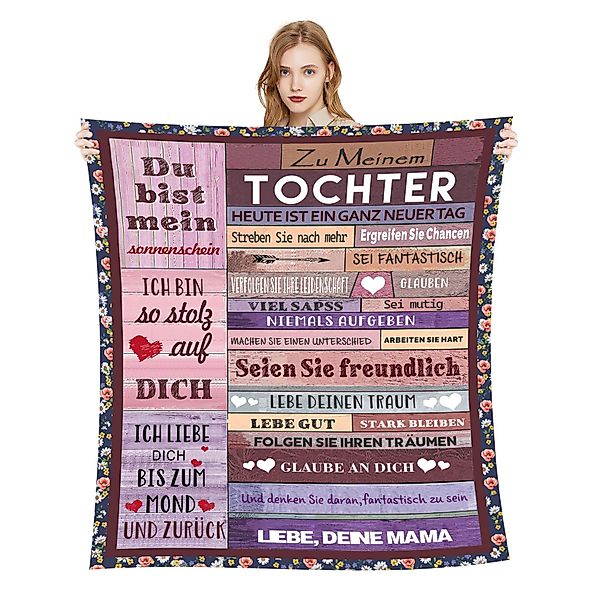 Wohndecke Flanelldecke,Flanelldecke in Umschlagform,150CM*200CM, TWSOUL, Br günstig online kaufen