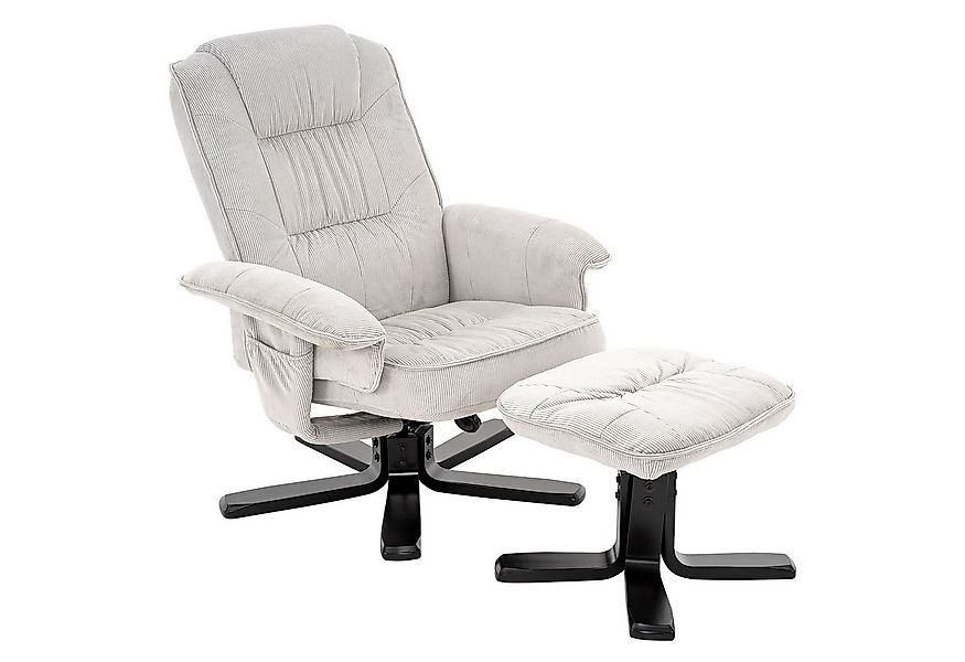 IDIMEX Relaxsessel CHARLY, Fernsehsessel mit Hocker, TV-Sessel neigungsvers günstig online kaufen