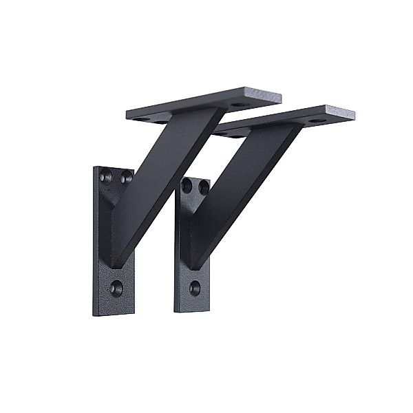 sossai® Wandregalhalter 2er Set FSHR Design günstig online kaufen