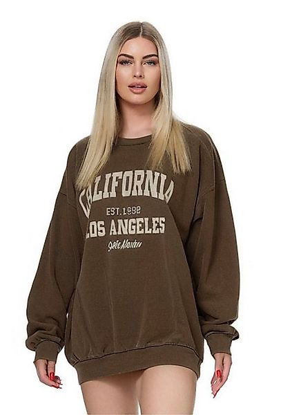 Worldclassca Longsweatshirt Worldclassca Oversized Sweatshirt CALIFORNIA Pr günstig online kaufen
