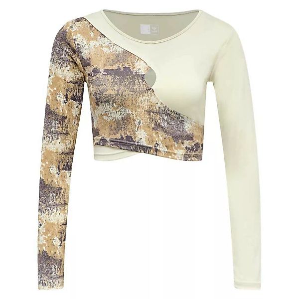 Hummel Lotus Cropped Langarm-t-shirt M Bone White günstig online kaufen