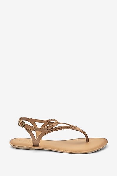 Next Forever Comfort® Zehenstegsandalen aus Leder günstig online kaufen