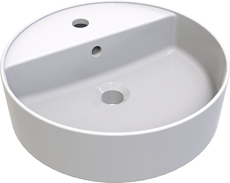 welltime Aufsatzwaschbecken RONDO, NANO Glasur günstig online kaufen