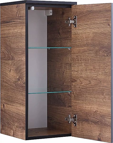 Saphir Hängeschrank "Quickset 374 Wand-Badschrank, 1 Tür, 2 Einlegeböden, i günstig online kaufen