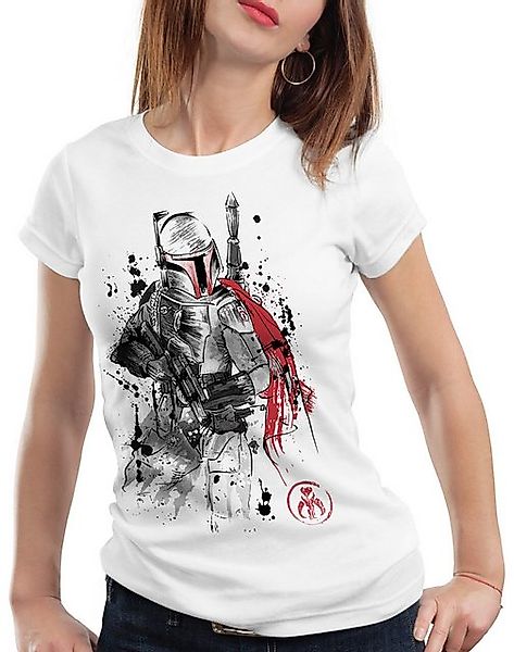 style3 T-Shirt Bounty Hunter Prophecy mando kopfgeldjäger star mandalorian günstig online kaufen