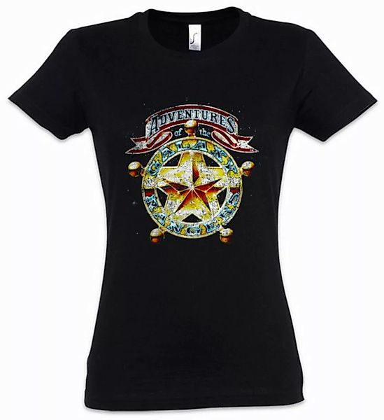 Urban Backwoods Print-Shirt Adventures Of The Galaxy Rangers Damen T-Shirt günstig online kaufen