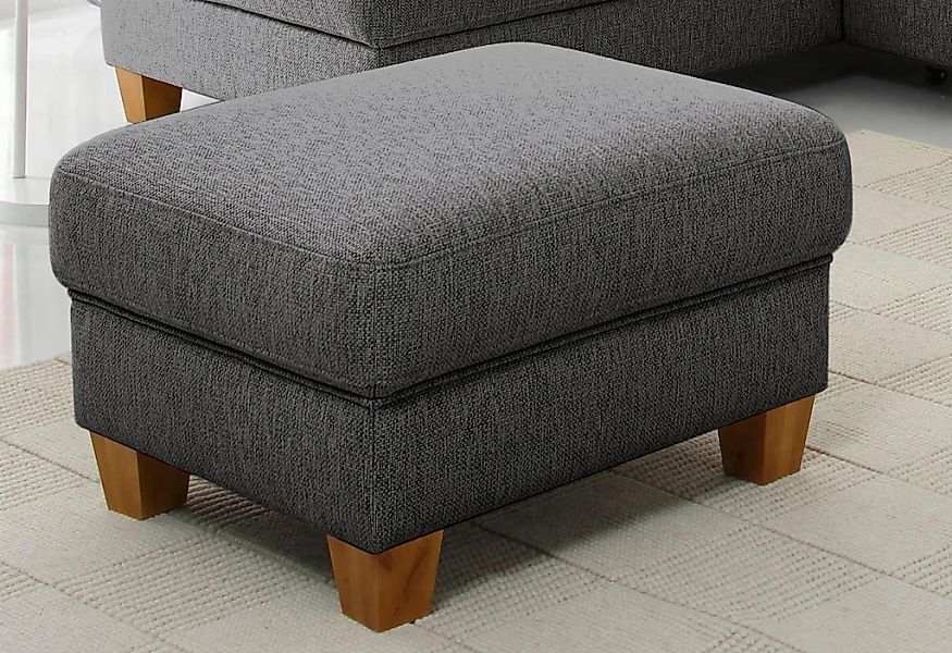 Home affaire Hocker "Borkum; B: 75cm" mit Federkern günstig online kaufen