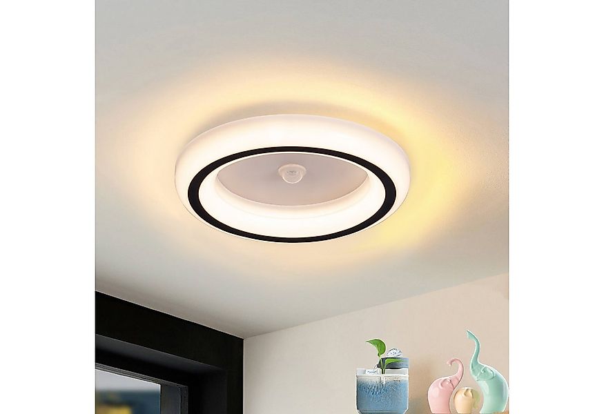 Ailiebe Design LED Deckenleuchte LED Deckenlampe mit Bewegungsmelder, Warmw günstig online kaufen