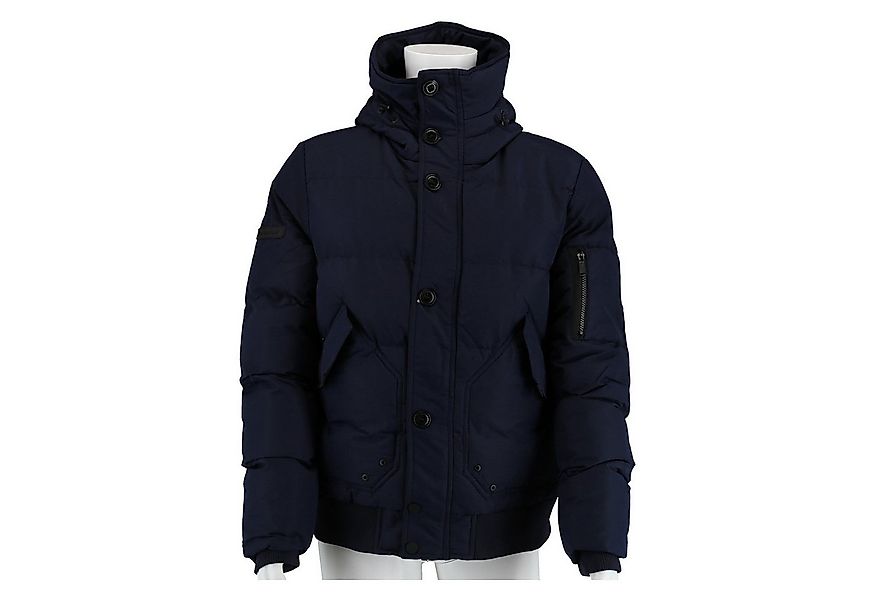 Poolman Winterjacke mit Kapuze P2304.731 (warm wattiert, leicht) navyblau H günstig online kaufen
