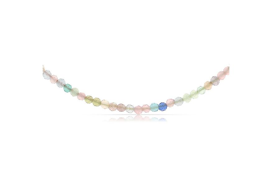 Made by Nami Perlenkette Bunt Damen 40 + 5 cm Chakra Kette mit Perlen, Wass günstig online kaufen