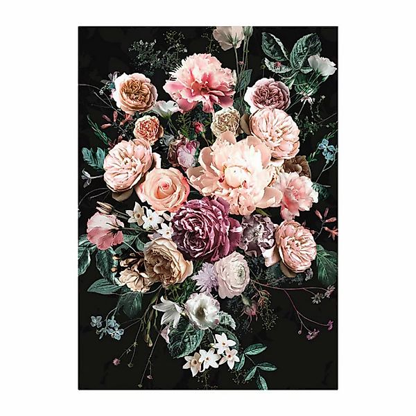 Komar Poster Charming Bouquet Blumen B/L: ca. 30x40 cm günstig online kaufen