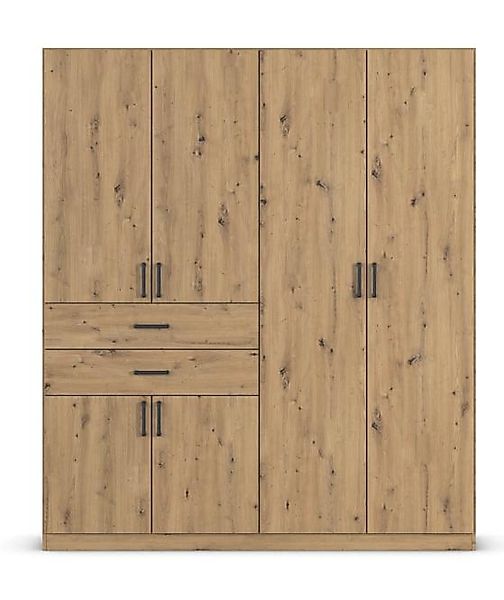rauch Drehtürenschrank "Kleiderschrank Schrank Garderobe MAIKA mit Dekor-Fr günstig online kaufen
