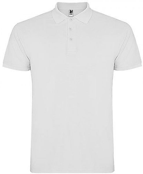 Roly Poloshirt Herren Star Poloshirt, Piqué günstig online kaufen