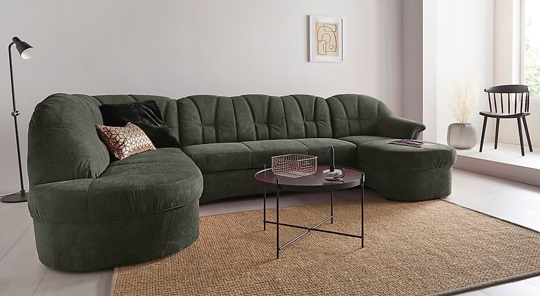 DOMO collection Wohnlandschaft "Papenburg U-Form" in großer Farbvielfalt, w günstig online kaufen