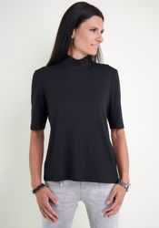 Seidel Moden Stehkragenshirt im hüftlangen Schnitt, günstig online kaufen