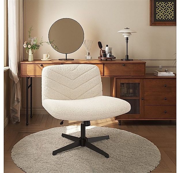 Yaheetech Drehstuhl höhenverstellbar, Polstersessel, 360° drehbarer Sitz, A günstig online kaufen