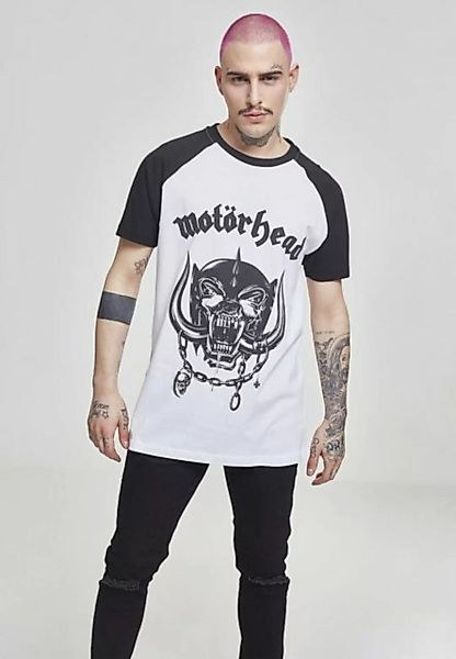 Merchcode T-Shirt MC007 - Motörhead Everything Louder Raglan Tee wht/blk XL günstig online kaufen