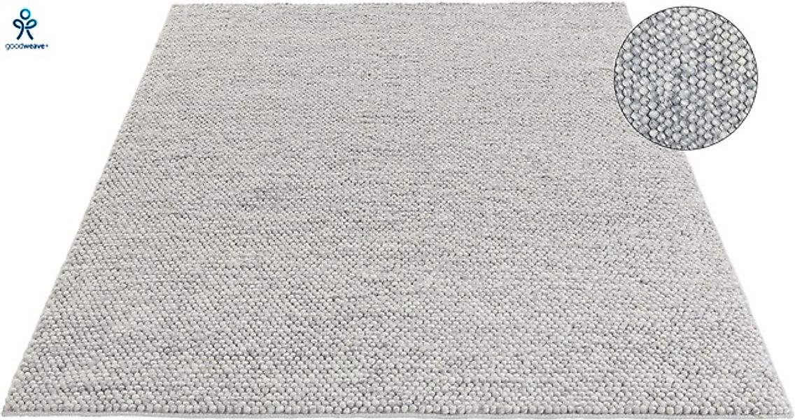 LeGer Home by Lena Gercke Wollteppich "Ainhoa, handgewebt, Wolle" rechtecki günstig online kaufen