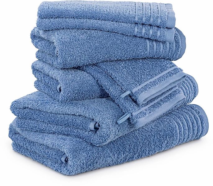 Möve Handtuch Set "New Classic" 8 Stk. Walkfrottier Waschhandschuhen, Gäste günstig online kaufen