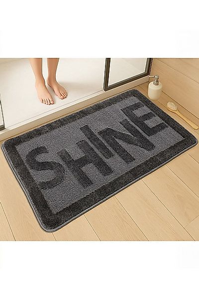 Rugium Badematte Shine Badematte, Badematte, bedruckter Badteppich, 60x100 günstig online kaufen