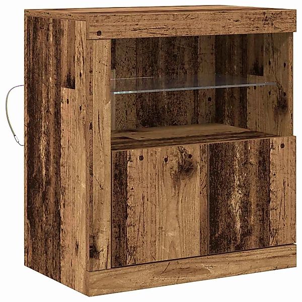 vidaXL Sideboard Braun 60,5 x 37 x 67 cm Holzwerkstoff 863012 günstig online kaufen