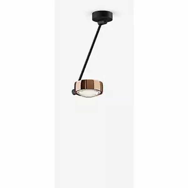 Occhio Sento Soffitto Singolo 40 Up E Deckenleuchte LED, Kopf roségold/Body günstig online kaufen