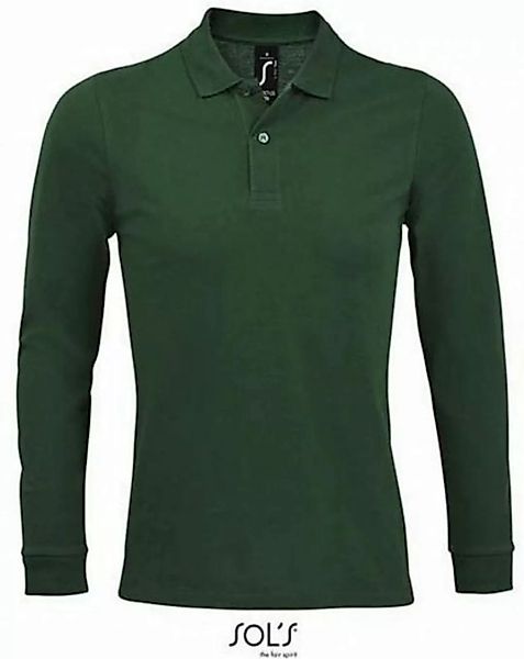SOLS Langarm-Poloshirt Herren Long-Sleeve Piqué Polo Shirt Perfect günstig online kaufen
