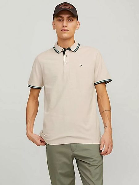 Jack & Jones Poloshirt JJEPAULOS POLO SS NOOS mit Logo Stickerei günstig online kaufen