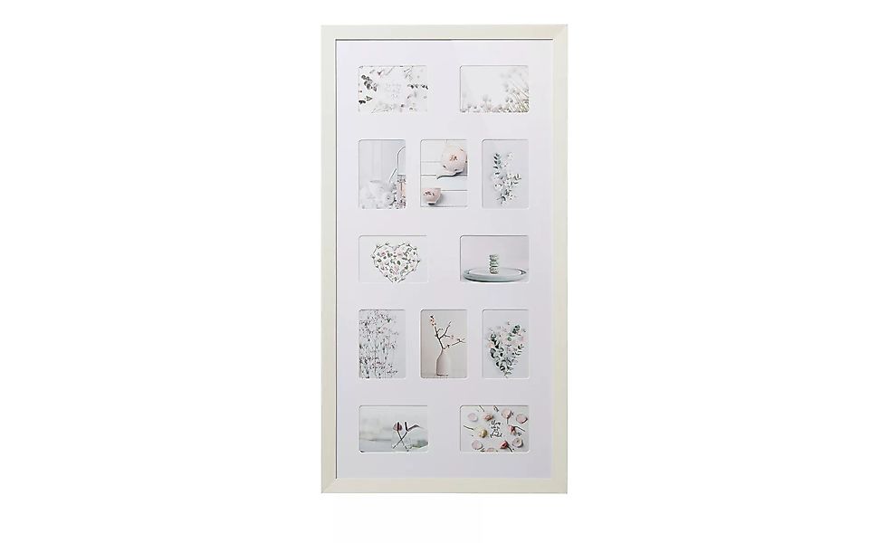 Collage - weiß - Holz - 50 cm - 95 cm - 1,5 cm - Sconto günstig online kaufen