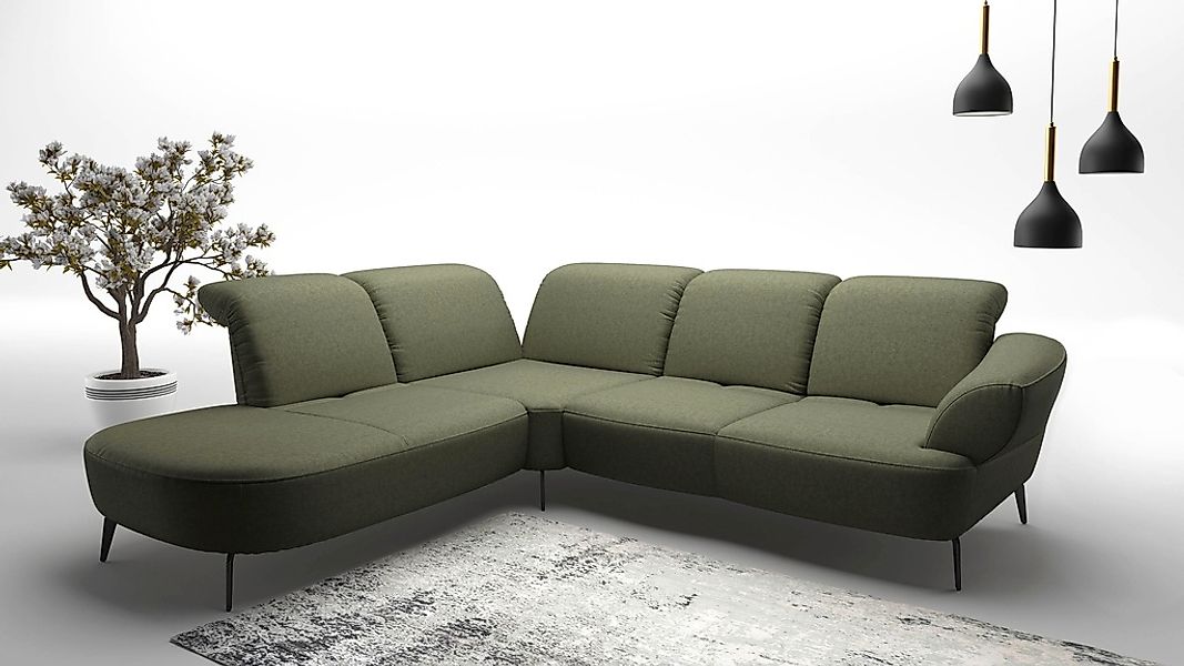 sit&more Ecksofa "Dance, L-Form, inkl. Sitztiefenverstellung", inkl. Click& günstig online kaufen