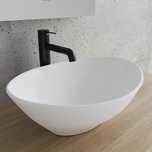 Alpenberger Aufsatzwaschbecken Waschschale Oval - Mini günstig online kaufen