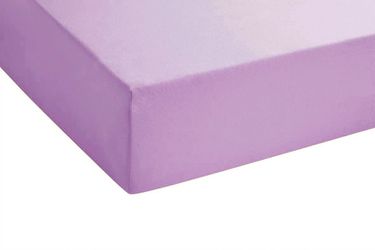 Biberna Spannbettlaken Leila, Jersey, Gummizug: rundum, günstig online kaufen