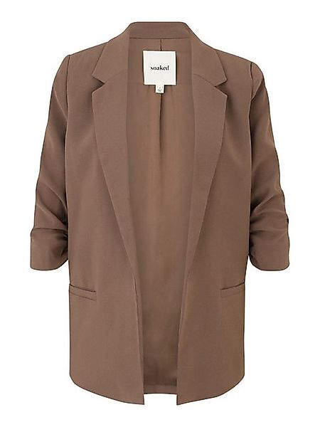 SOAKED IN LUXURY Kurzblazer Shirley (1-tlg) Drapiert/gerafft günstig online kaufen