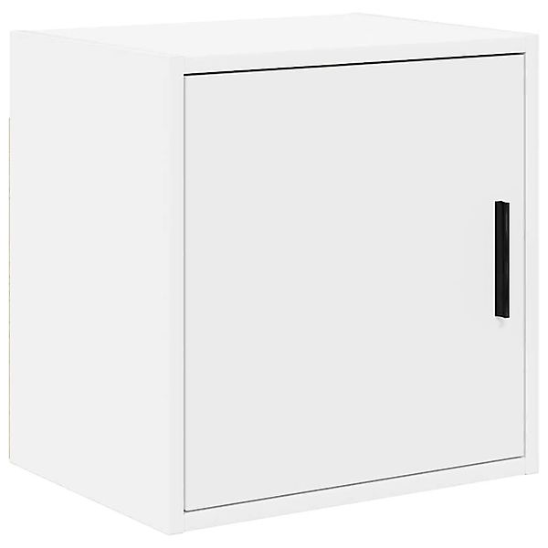 vidaXL Schrankmodule Garagen-Wandschrank Weiß Holzwerkstoff günstig online kaufen