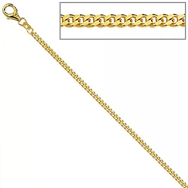 SIGO Panzerkette 585 Gelbgold diamantiert 2,2 mm 60 cm Gold Kette Halskette günstig online kaufen